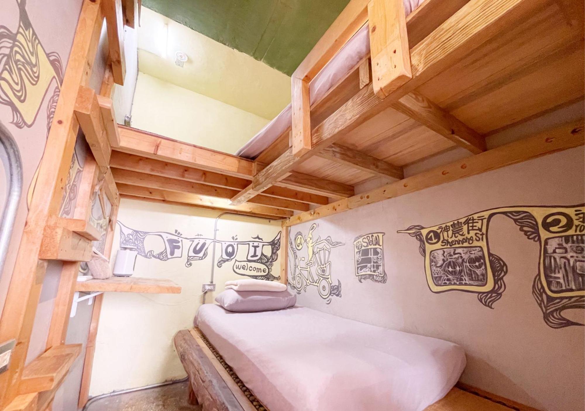 Fuqi Hostel - Heping Tainan Zewnętrze zdjęcie